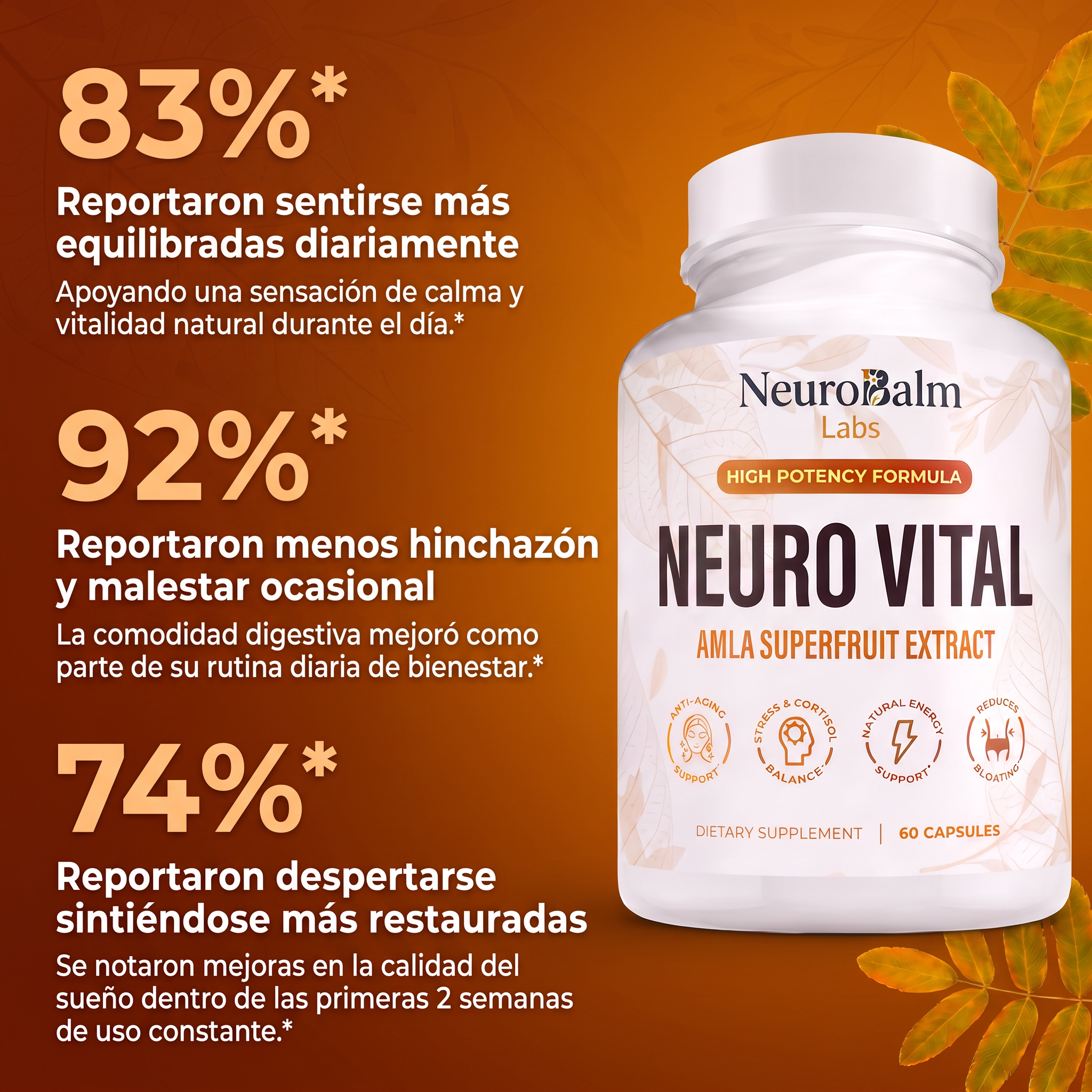 Neuro Vital™ Extracto De Amla Superfruta